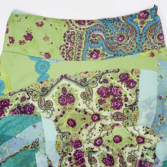 Vintage 90s Rampage Floral Tiered Fairy Skirt - Picture 5 of 10